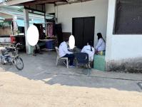 ลงพื้นที่ชุมชนบัวคูณ เนื่องจากได้รับการประสานจากบ้านพักเด็กและครอบครัวจังหวัดตาก กรณีปัญหาความรุนแรงในครอบครัว