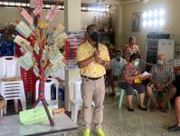 ลงพื้นที่แจกเบี้ยยังชีพผู้สูงอายุและพิการ ประจำเดือนเมษายน 2566 ณที่ทำการชุมชน บัวคูน บ้านทุ่ง วัดหลวง สันต้นปิน อิสลาม