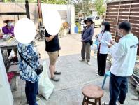 ลงพื้นที่เกิดเหตุอัคคีภัย ณ ชุมชนร่วมแรง เพื่อสอบข้อเท็จจริงเบื้องต้นเพื่อนำข้อมูลประกอบการพิจารณาให้ความช่วยเหลือตามหลักเกณฑ์การช่วยเหลือประชาชนขององค์กรปกครองส่วนท้องถิ่นต่อไป