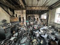 ลงพื้นที่เกิดเหตุอัคคีภัย ณ ชุมชนร่วมแรง เพื่อสอบข้อเท็จจริงเบื้องต้นเพื่อนำข้อมูลประกอบการพิจารณาให้ความช่วยเหลือตามหลักเกณฑ์การช่วยเหลือประชาชนขององค์กรปกครองส่วนท้องถิ่นต่อไป