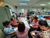 กองการเจ้าหน้าที่จัดประชุมประจำเดือน เมษายน