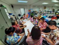 กองการเจ้าหน้าที่จัดประชุมประจำเดือน เมษายน