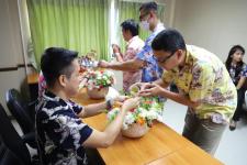 จัดกิจกรรมรดน้ำขอพร เนื่องในประเพณีสงกรานต์ ประจำปี 2566 