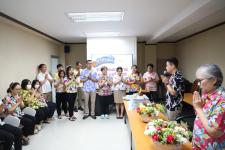 จัดกิจกรรมรดน้ำขอพร เนื่องในประเพณีสงกรานต์ ประจำปี 2566 