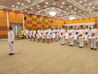 เทศบาลนครแม่สอด จัดพิธีรับพระราชทานเครื่องราชอิสริยาภรณ์ อันเป็นที่เชิดชูยิ่งช้างเผือก และเครื่องราชอิสริยาภรณ์อันมีเกียรติยศยิ่งมงกุฎไทย