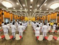 เทศบาลนครแม่สอด จัดพิธีรับพระราชทานเครื่องราชอิสริยาภรณ์ อันเป็นที่เชิดชูยิ่งช้างเผือก และเครื่องราชอิสริยาภรณ์อันมีเกียรติยศยิ่งมงกุฎไทย