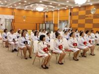 เทศบาลนครแม่สอด จัดพิธีรับพระราชทานเครื่องราชอิสริยาภรณ์ อันเป็นที่เชิดชูยิ่งช้างเผือก และเครื่องราชอิสริยาภรณ์อันมีเกียรติยศยิ่งมงกุฎไทย