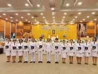 เทศบาลนครแม่สอด จัดพิธีรับพระราชทานเครื่องราชอิสริยาภรณ์ อันเป็นที่เชิดชูยิ่งช้างเผือก และเครื่องราชอิสริยาภรณ์อันมีเกียรติยศยิ่งมงกุฎไทย