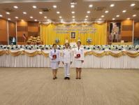 เทศบาลนครแม่สอด จัดพิธีรับพระราชทานเครื่องราชอิสริยาภรณ์ อันเป็นที่เชิดชูยิ่งช้างเผือก และเครื่องราชอิสริยาภรณ์อันมีเกียรติยศยิ่งมงกุฎไทย