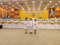 เทศบาลนครแม่สอด จัดพิธีรับพระราชทานเครื่องราชอิสริยาภรณ์ อันเป็นที่เชิดชูยิ่งช้างเผือก และเครื่องราชอิสริยาภรณ์อันมีเกียรติยศยิ่งมงกุฎไทย