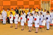 เทศบาลนครแม่สอด จัดพิธีรับพระราชทานเครื่องราชอิสริยาภรณ์อันเป็นที่สรรเสริญยิ่งดิเรกคุณาภรณ์ ประจำปีงบประมาณ พ.ศ.2566