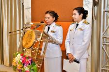 เทศบาลนครแม่สอด จัดพิธีรับพระราชทานเครื่องราชอิสริยาภรณ์อันเป็นที่สรรเสริญยิ่งดิเรกคุณาภรณ์ ประจำปีงบประมาณ พ.ศ.2566