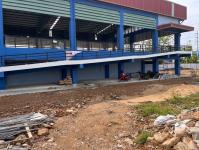 ผุ้อำนวยการกองการศึกษา เทศบาลนครแม่สอด ตรวจเยี่ยมการก่อสร้างศาลสมเด็จฯ การก่อสร้างสระว่ายน้ำ และสนามกีฬา 5 อำเภอชายแดน เทศบาลนครแม่สอด