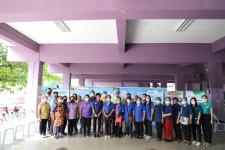 กองยุทธศาสตร์และงบประมาณ เข้าร่วมพิธีเปิดโครงการอบรมทำน้ำหมักชีวภาพจากขยะอินทรีย์