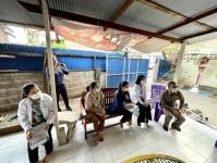 ลงพื้นที่ชุมชนบัวคูณ ร่วมกับทีมสหวิชาชีพ