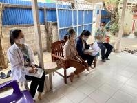 ลงพื้นที่ชุมชนบัวคูณ ร่วมกับทีมสหวิชาชีพ