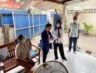 ลงพื้นที่ชุมชนบัวคูณ ร่วมกับทีมสหวิชาชีพ