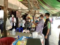 ลงพื้นที่รับคำร้องเบื้องต้น และประเมินความเสียหายกรณีครัวเรือนได้รับความเสียหาย จากเหตุวาตภัย