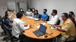 กองการศึกษาประชุมเซักซ้อมการจัดทำงบประมาณ พ.ศ. 2567 ของสถานศึกษาในสังกัดเทศบาลนครแม่สอด