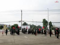 ออกฝึกซ้อมการดับเพลิงขั้นต้น ฝึกซ้อมดับเพลิง และฝึกซ้อมอพยพหนีไฟ ณ บริษัท โฮมโปรดักส์ เซ็นเตอร์ จำกัด