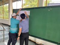 งานพัฒนาชุมชน และงานสังคมสงเคราะห์ ได้ดำเนินการติดประกาศรายชื่อผู้มีสิทธิ์เลือก คณะกรรมการชุมชน ชุมชนอิสลาม และชุมชนแม่สอดวิลล่า