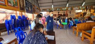 เลือกคณะกรรมการชุมชน ชุมชนบัวคูณ