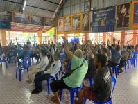 เลือกคณะกรรมการชุมชน ชุมชนบัวคูณ