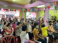 เลือกคณะกรรมการชุมชน ชุมชนจ๊อกจอสามัคคี