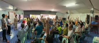 เลือกคณะกรรมการชุมชน ชุมชนมณีไพรสณฑ์