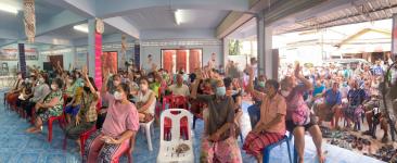 เลือกคณะกรรมการชุมชน ชุมชนร่วมแรง