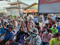 เลือกคณะกรรมการชุมชน ชุมชนร่วมแรง