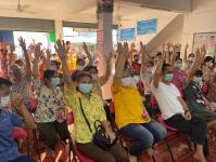 เลือกคณะกรรมการชุมชน ชุมชนตาลเดี่ยว