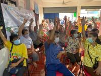 เลือกคณะกรรมการชุมชน ชุมชนตาลเดี่ยว