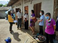 งานสังคมสงเคราะห์ กองสวัสดิการสังคม ร่วมกับงานสังคมสงเคราะห์ โรงพยาบาลแม่สอดและประธานชุมชนอิสลาม ร่วมลงพื้นที่ชุมชนอิสลามเพื่อเยี่ยมบ้านผู้ป่วยผู้ประสบปัญหาความรุนแรงในครอบครัว