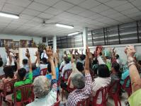 เลือกคณะกรรมการชุมชน ชุมชนบ้านเหนือสามัคคี