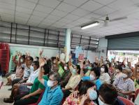 เลือกคณะกรรมการชุมชน ชุมชนบ้านเหนือสามัคคี