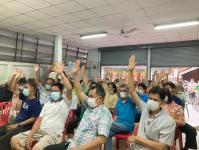 เลือกคณะกรรมการชุมชน ชุมชนบ้านเหนือสามัคคี