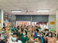 เลือกคณะกรรมการชุมชน ชุมชนบ้านเหนือสามัคคี