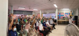 เลือกคณะกรรมการชุมชน ชุมชนบ้านเหนือสามัคคี