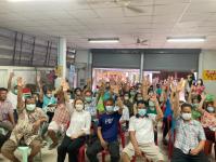 เลือกคณะกรรมการชุมชน ชุมชนบ้านเหนือสามัคคี