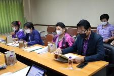 จัดประชุมเพื่อดำเนินการติดตามและประเมินผลแผนพัฒนา ประจำปีงบประมาณ พ.ศ. 2566 