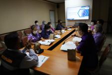 จัดประชุมเพื่อดำเนินการติดตามและประเมินผลแผนพัฒนา ประจำปีงบประมาณ พ.ศ. 2566 