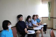 กองยุทธศาสตร์และงบประมาณ จัดประชุมซักซ้อมการจัดทำร่างเทศบัญญัติงบประมาณรายจ่ายประจำปี พ.ศ. 2567