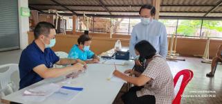 แจกเบี้ยยังชีพผู้สูงอายุและผู้พิการ ประจำเดือนมิถุนายน 2566