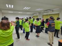 วิทยาลัยสูงวัยนครแม่สอด ภายใต้โครงการส่งเสริมสุขภาพผู้สูงอายุ สร้างจิตสดใส ร่างกายแข็งแรง กิจกรรมสัปดาห์ที่ 3 