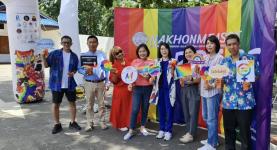 ร่วมเป็นเกียรติในกิจกรรมรณรงค์สาธารณะเพื่อส่งเสริมความเสมอภาคทางเพศและความเท่าเทียมทางเพศ ในเดือนแห่งความภาคภูมิใจ หรือ PRIDE MONTH จังหวัดตาก ประจำปี พ.ศ. 2566