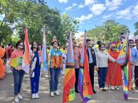 ร่วมเป็นเกียรติในกิจกรรมรณรงค์สาธารณะเพื่อส่งเสริมความเสมอภาคทางเพศและความเท่าเทียมทางเพศ ในเดือนแห่งความภาคภูมิใจ หรือ PRIDE MONTH จังหวัดตาก ประจำปี พ.ศ. 2566