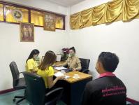 ร่วมประชุมวางแผนการส่งเสริมการพัฒนาศักยภาพทีมปฏิบัติงานด้านการคุ้มครองสวัสดิภาพคนไร้ที่พึ่งและคนขอทานร่วมกับเจ้าหน้าที่ศูนย์คุ้มครองคนไร้ที่พึ่งจังหวัดตาก ณ ห้องปันฝันปันสุข ( Counseling Room) 