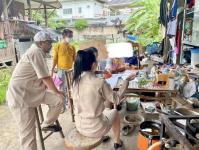 ลงพื้นที่สอบข้อเท็จจริงเยี่ยมบ้านผู้ประสบปัญหาทางสังคม ผู้มีรายได้น้อย 