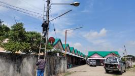 ทน.แม่สอด ซ่อมแซมและติดตั้งเคเบิ้ลทีวี ประจำเดือนมิถุนายน